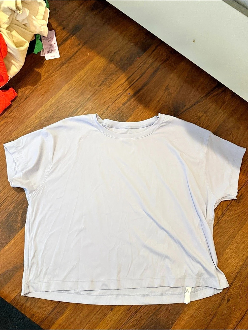 lululemon Women's Short Sleeve Top in White Like New